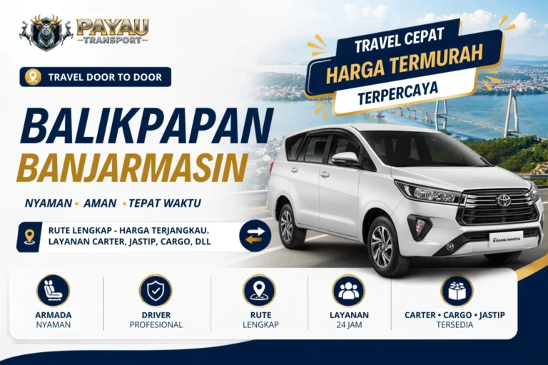 Travel Balikpapan Banjarmasin
