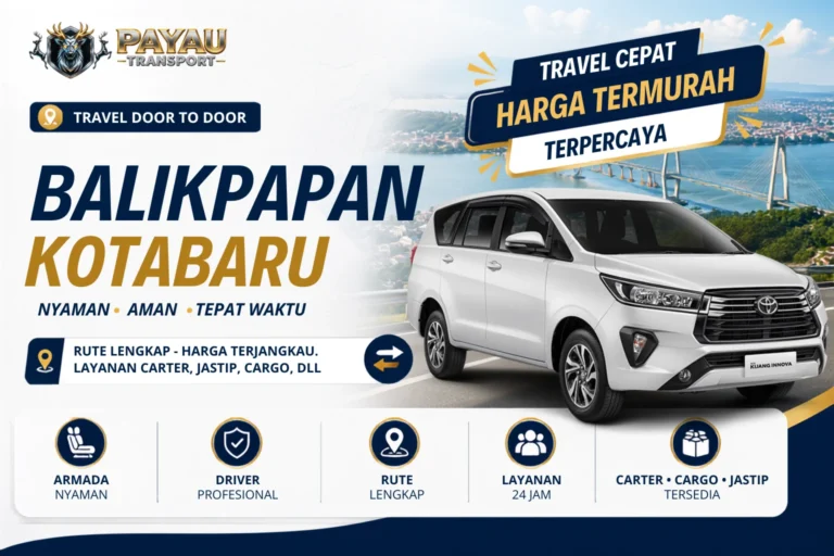 Travel Balikpapan Kotabaru