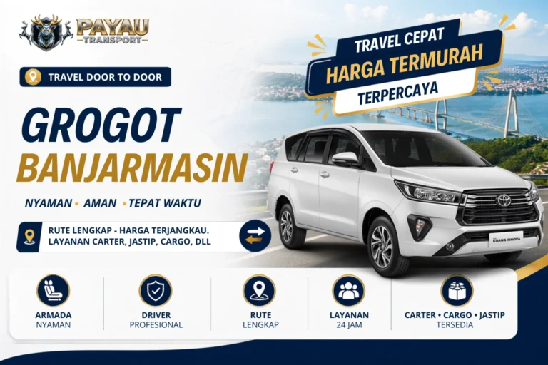 Travel Grogot Banjarmasin