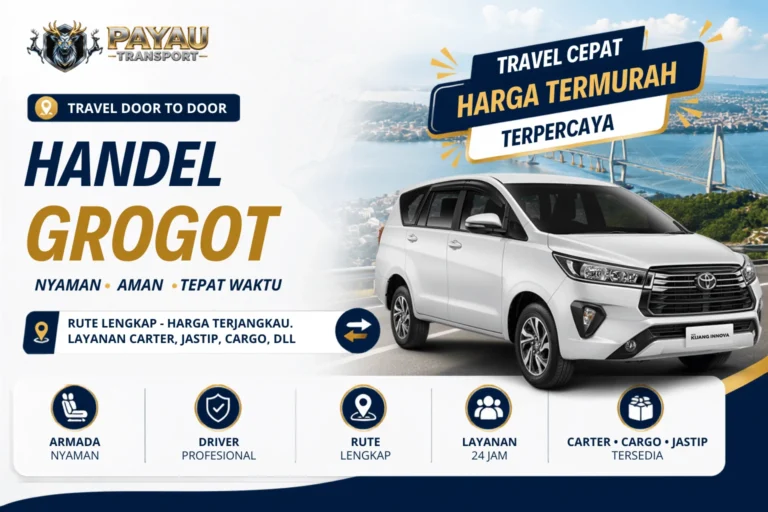 Travel Handel Grogot Jemput Antar | Berangkat Tiap Hari