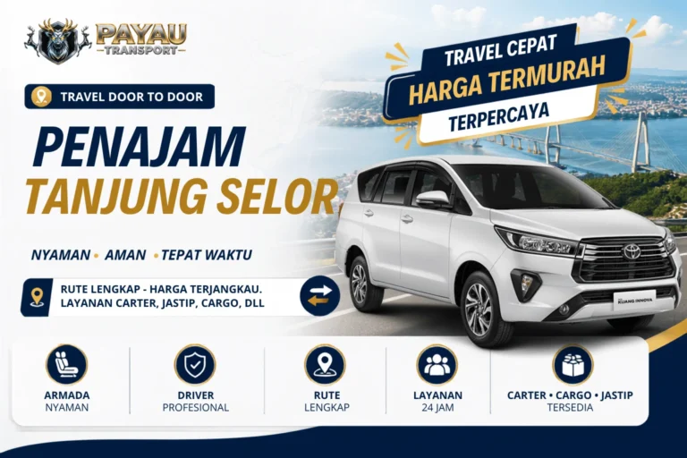 Travel Penajam Tanjung Selor Cepat | Berangkat Tiap Hari