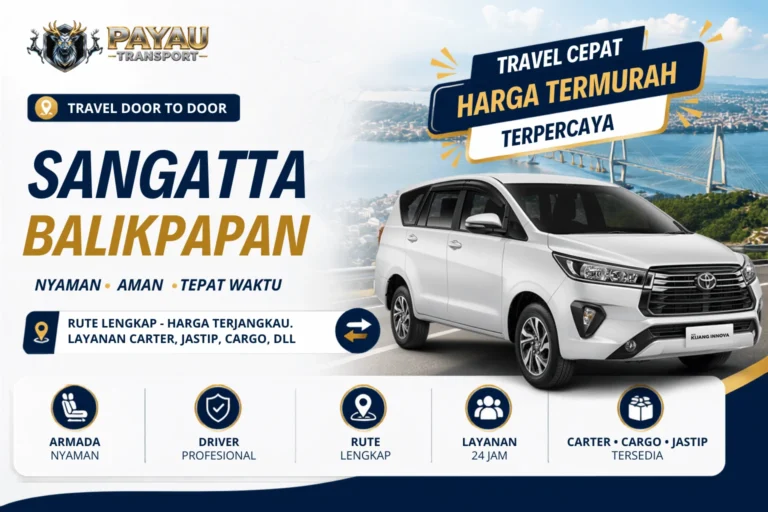 Travel Sangatta Balikpapan Cepat | Berangkat Setiap Hari