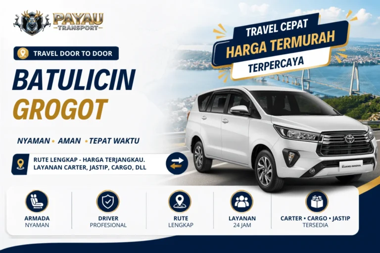 Travel Batulicin Grogot Jemput Antar | Jadwal Keberangkatan Setiap Hari