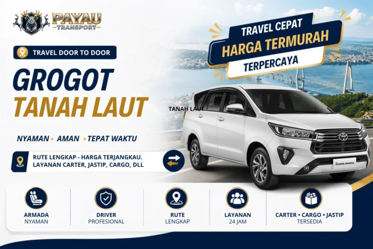 Travel Grogot Tanah Laut