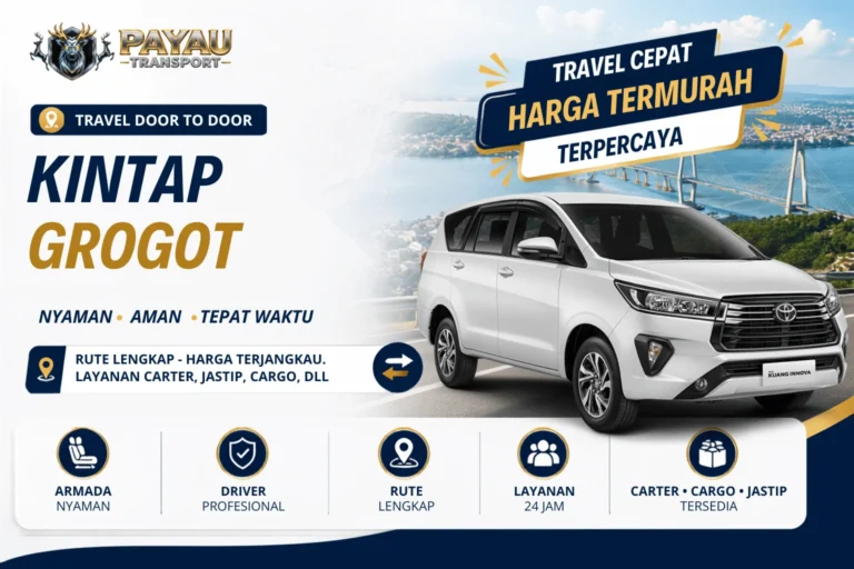 Travel Kintap Grogot Nyaman & Aman | Berangkat Rutin Setiap Hari